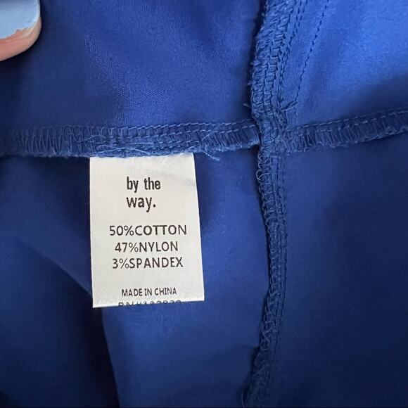 Revolve By the Way. Shayla Blue Ruffle Mini Dress - Picture 7 of 7